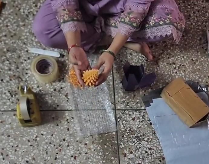 Long Scented Christmas Tree Candle - HavensHome