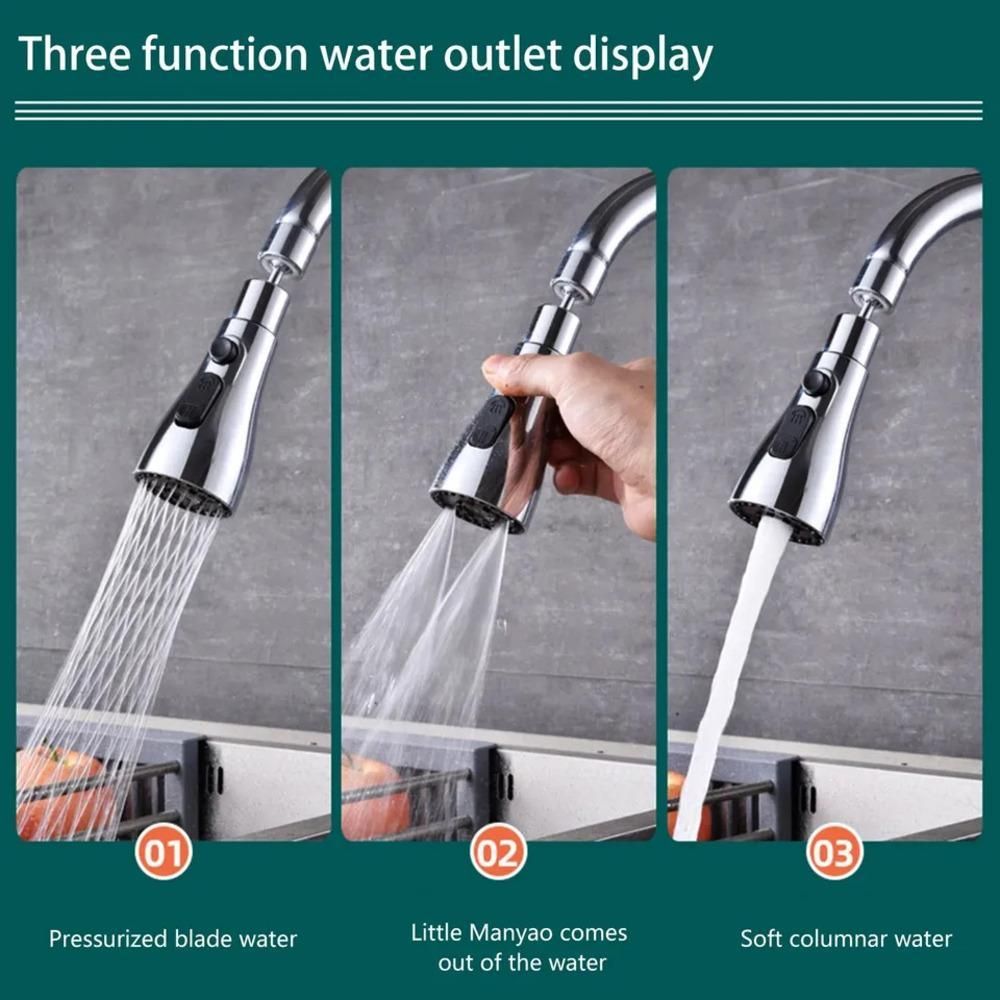3 Modes Kitchen Sink Faucet - HavensHome