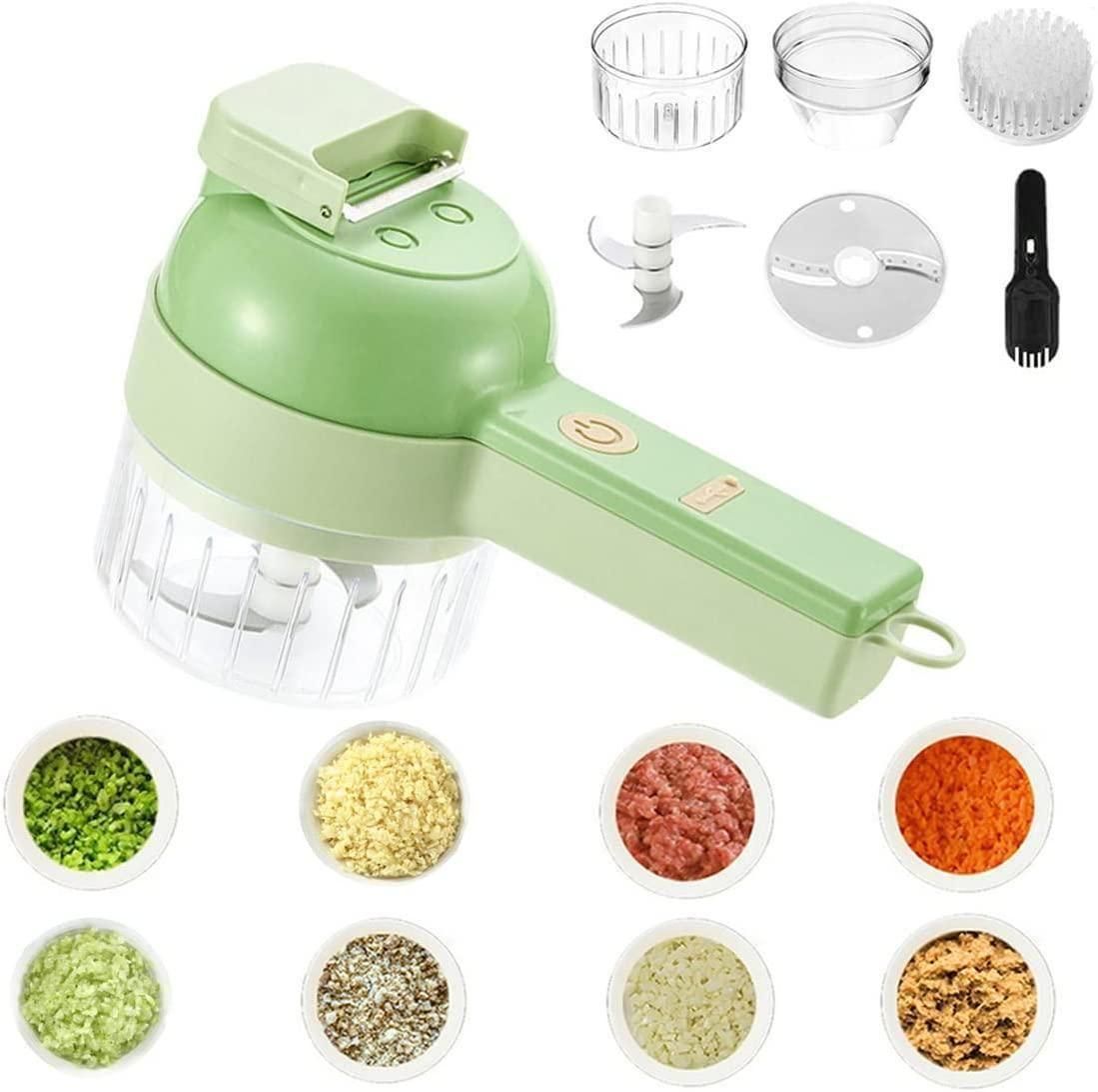 4 in 1 Portable Electric Vegetable Cutter Set - HavensHome