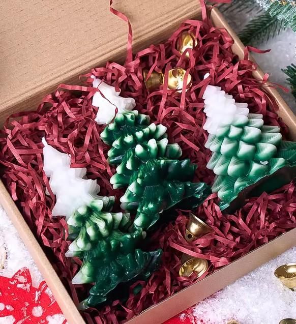 Long Scented Christmas Tree Candle - HavensHome