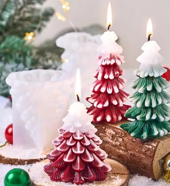 Long Scented Christmas Tree Candle - HavensHome