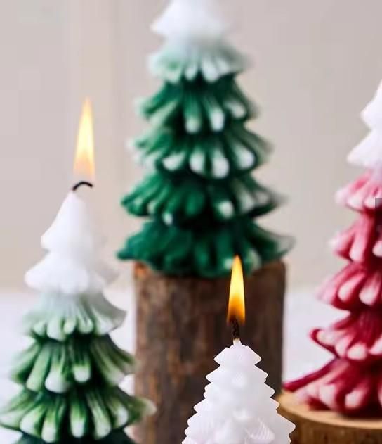 Long Scented Christmas Tree Candle - HavensHome