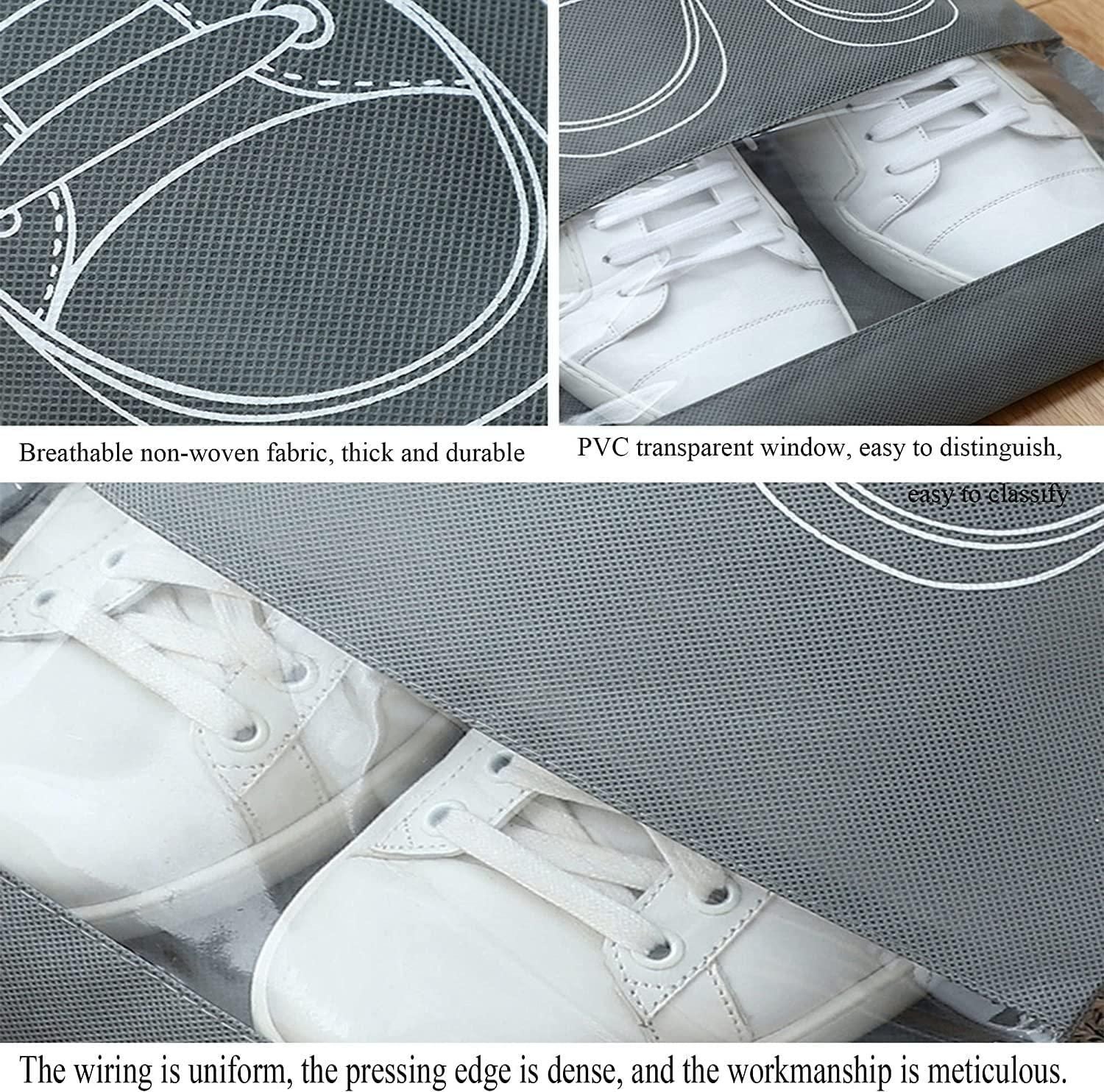 Shoe Bag - Transparent Window Portable Travel Dust - Proof Shoe Bags - HavensHome