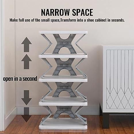 Smart Foldable Shoes Tier Shoe Rack 5 Layer - HavensHome