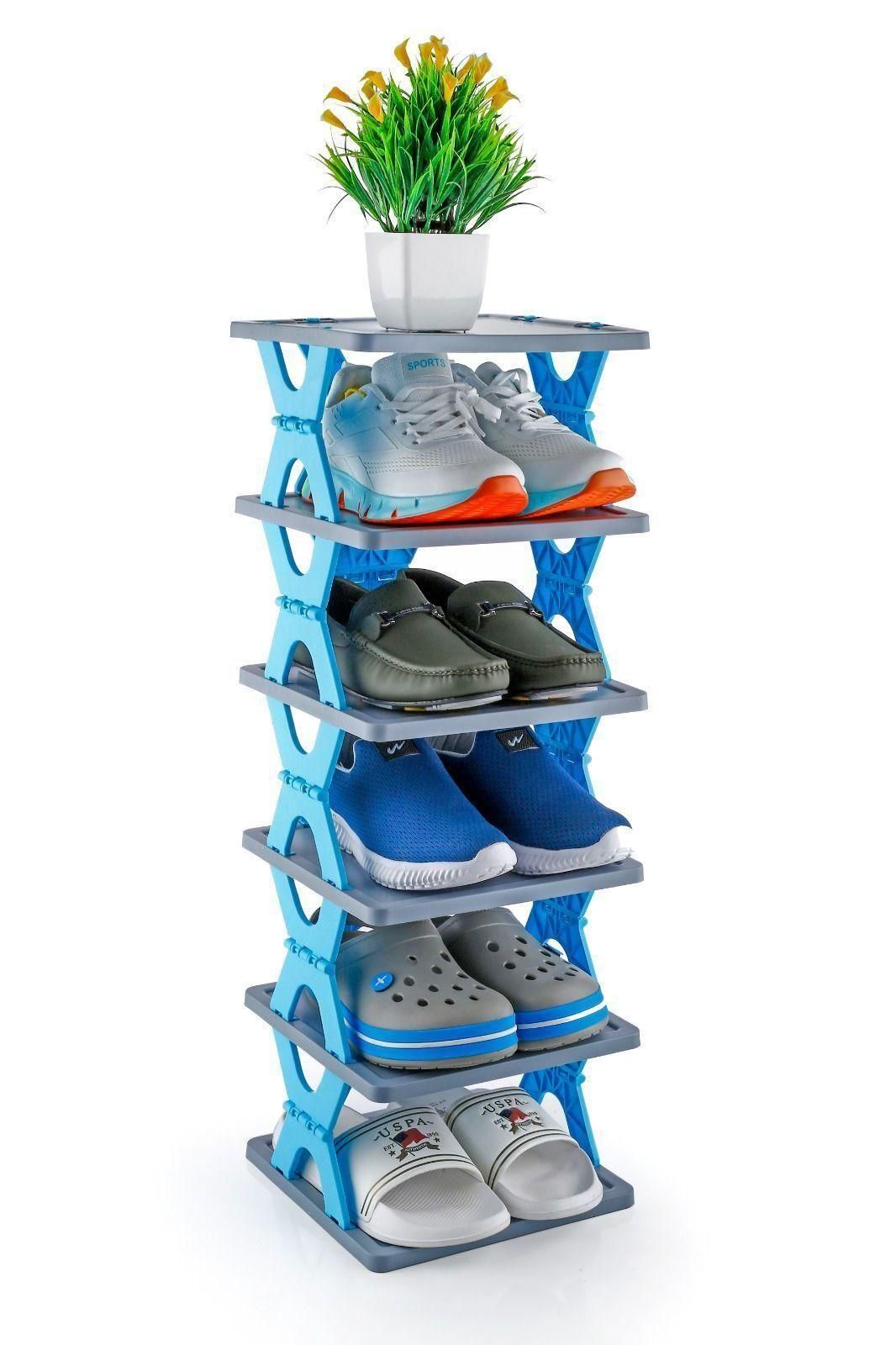 Smart Foldable Shoes Tier Shoe Rack 5 Layer - HavensHome
